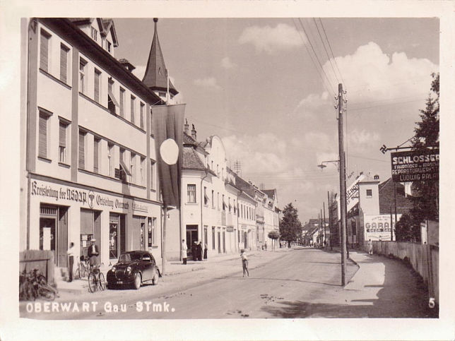 Oberwart, Straenansicht